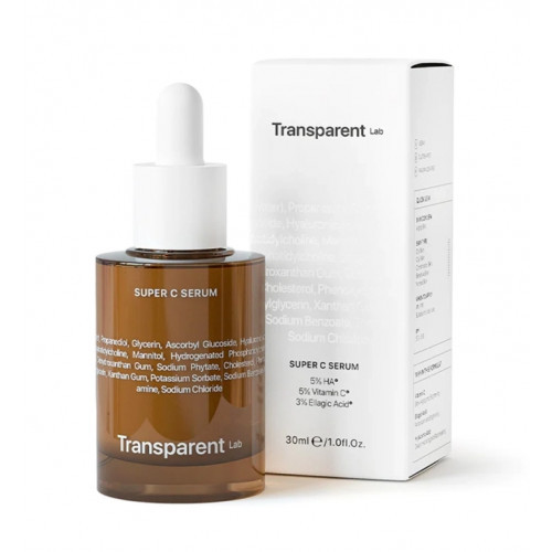 Transparent Lab Super C Serum Stangrinantis serumas nuo raukšlių, 30ml