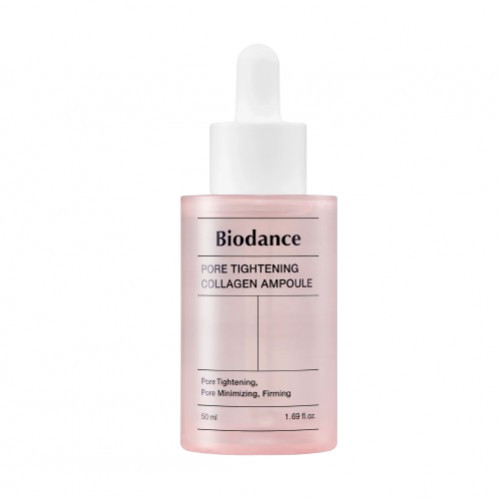 Biodance Pore Tightening Collagen Ampoule Senėjimą stabdantis veido serumas, 50ml