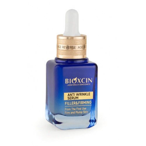 Bioxcin (Bioxsine) Age Reverse Anti Wrinkle Eye Serum Naktinis naktinis veido serumas su hialurono rūgštimi, 30ml