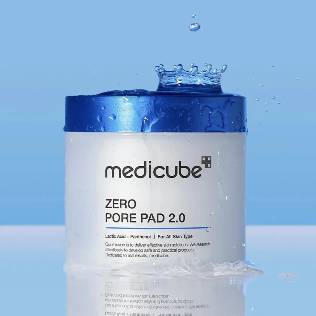 Medicube Zero Pore Pad 2.0 – poras valančios pagalvėlės veidui