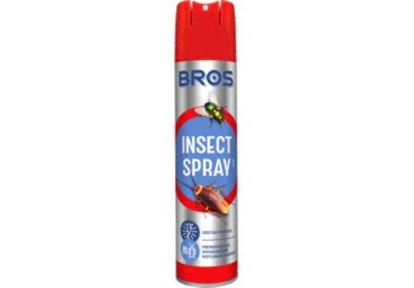 Aerozolis nuo skraidančių ir ropojančių vabzdžių 400 ml Bros New