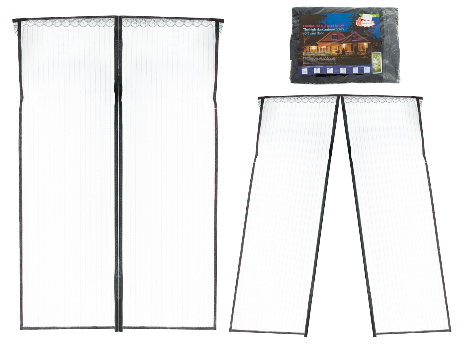 Magnetinis durų tinklelis 160x230cm