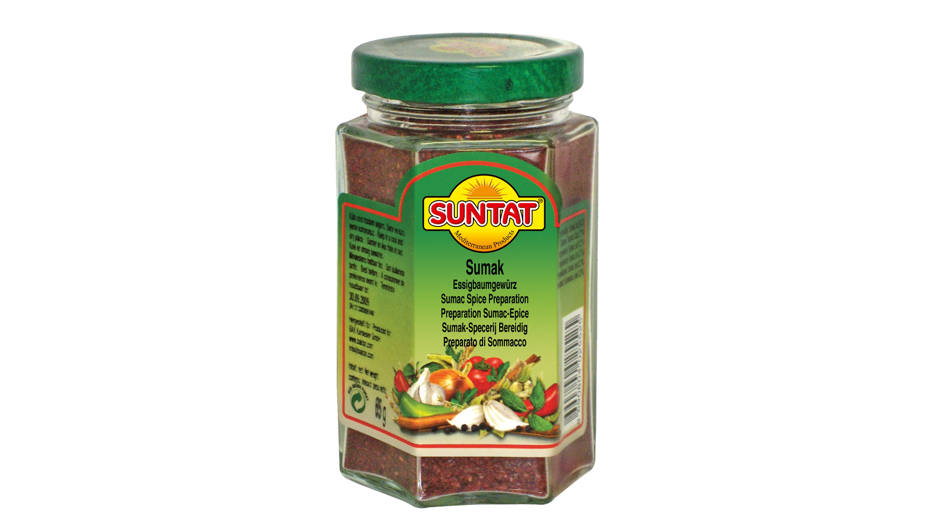 Žagrenio (sumac) prieskoniai SUNTAT, 85 g