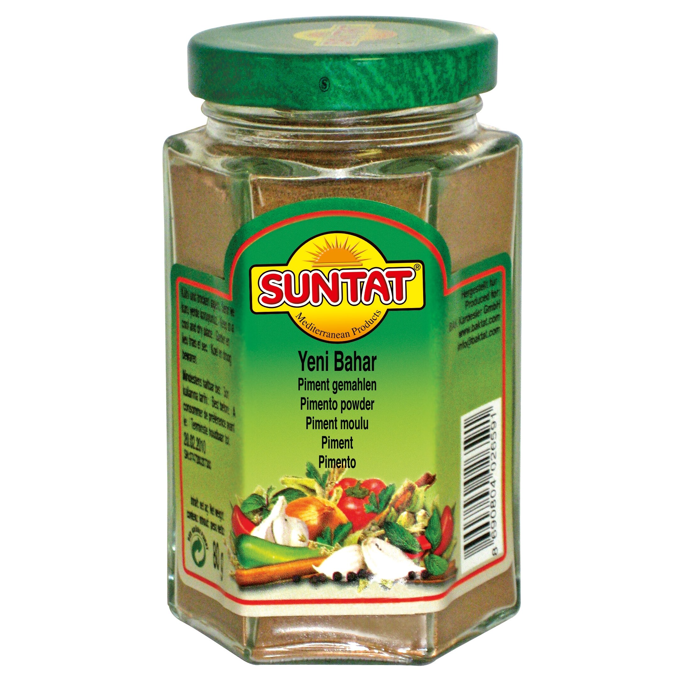 Malti kvapieji pipirai SUNTAT, 80 g