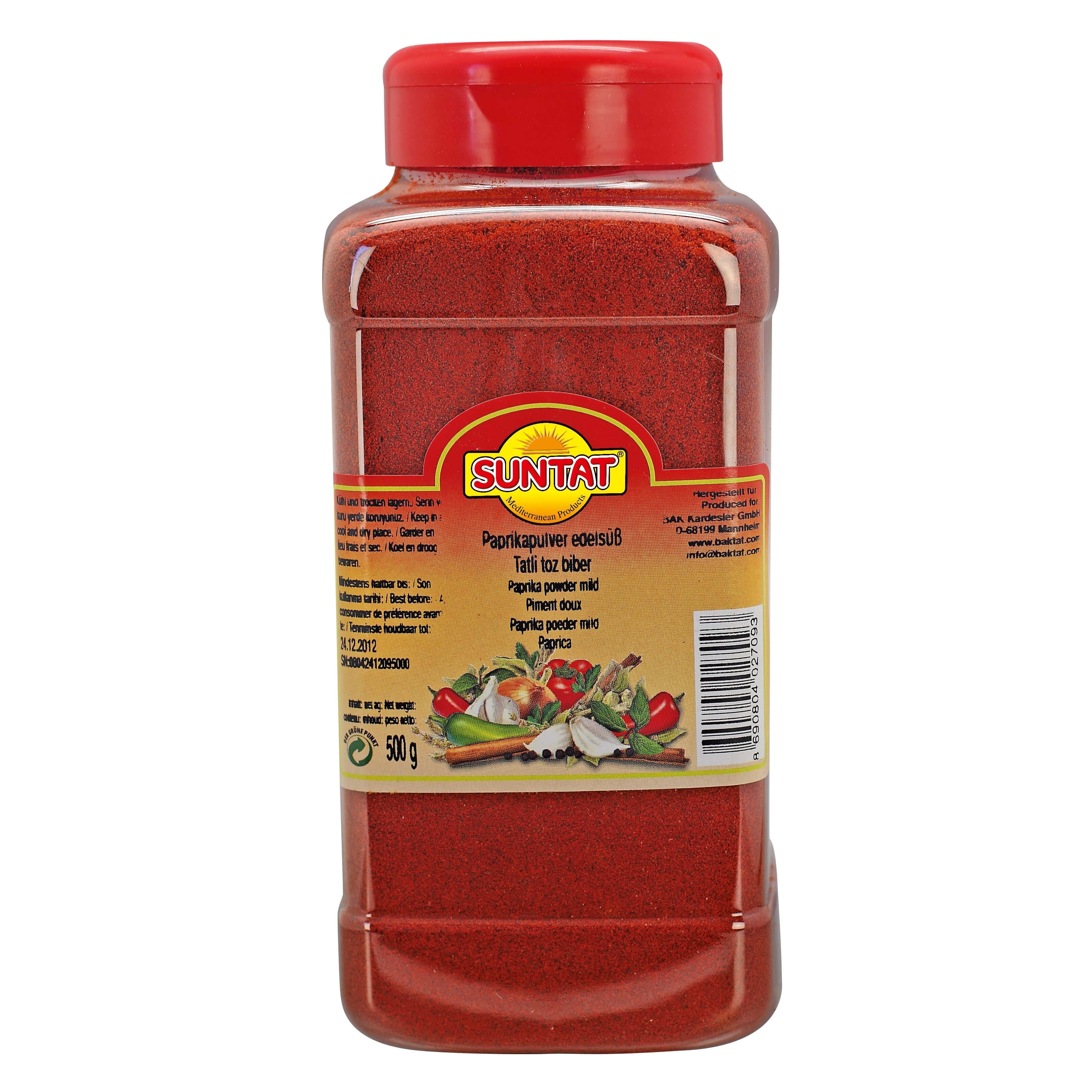 Saldžioji paprika malta SUNTAT, 450 g