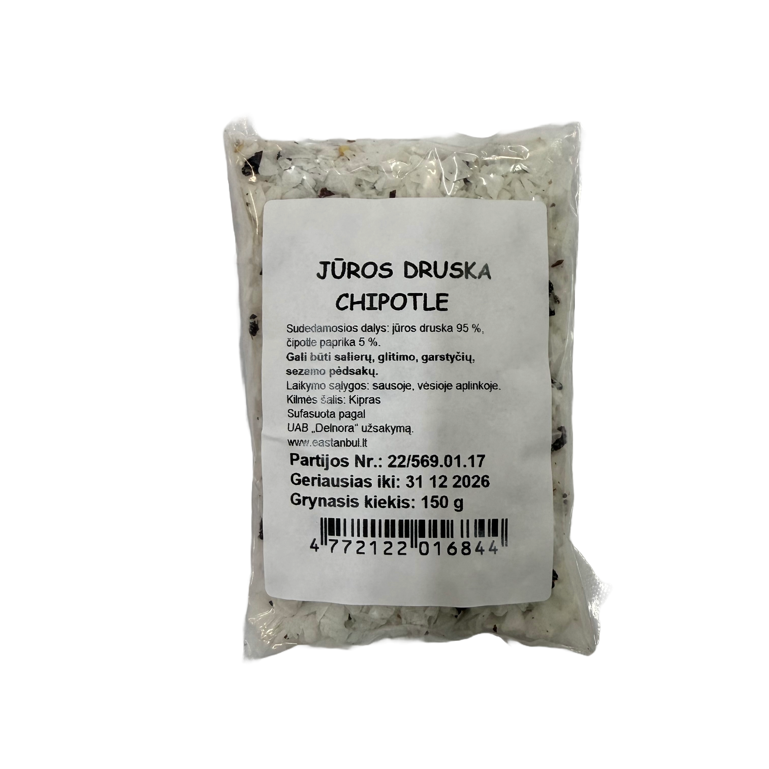 Jūros druska "Chipotle", 150g