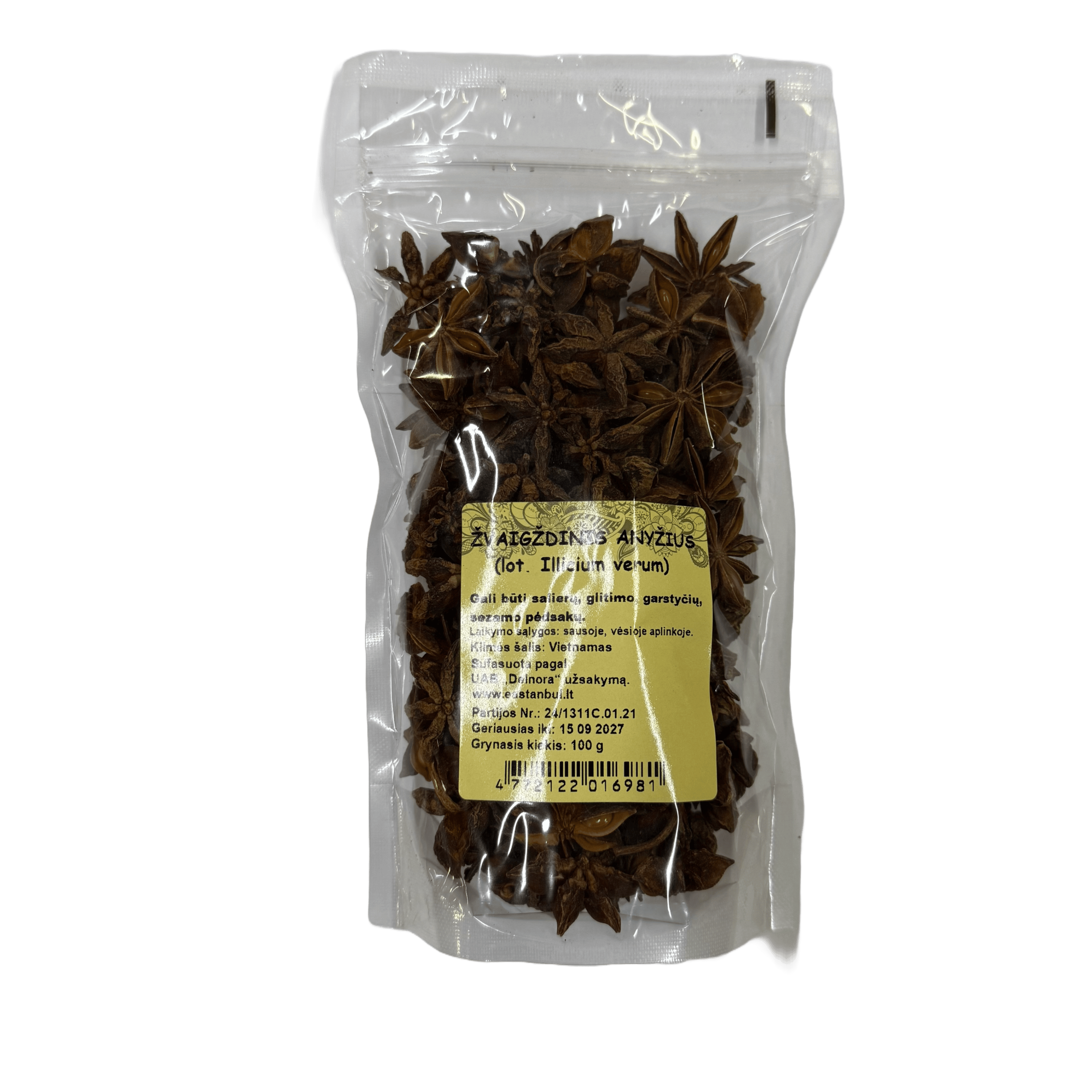 Žvaigždinis anyžius, 100g