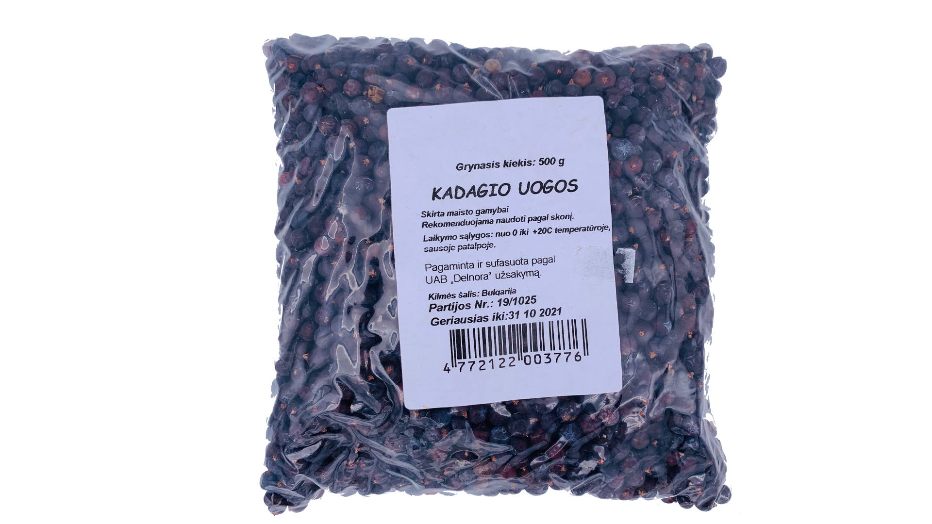 Kadagio uogos, 500 g