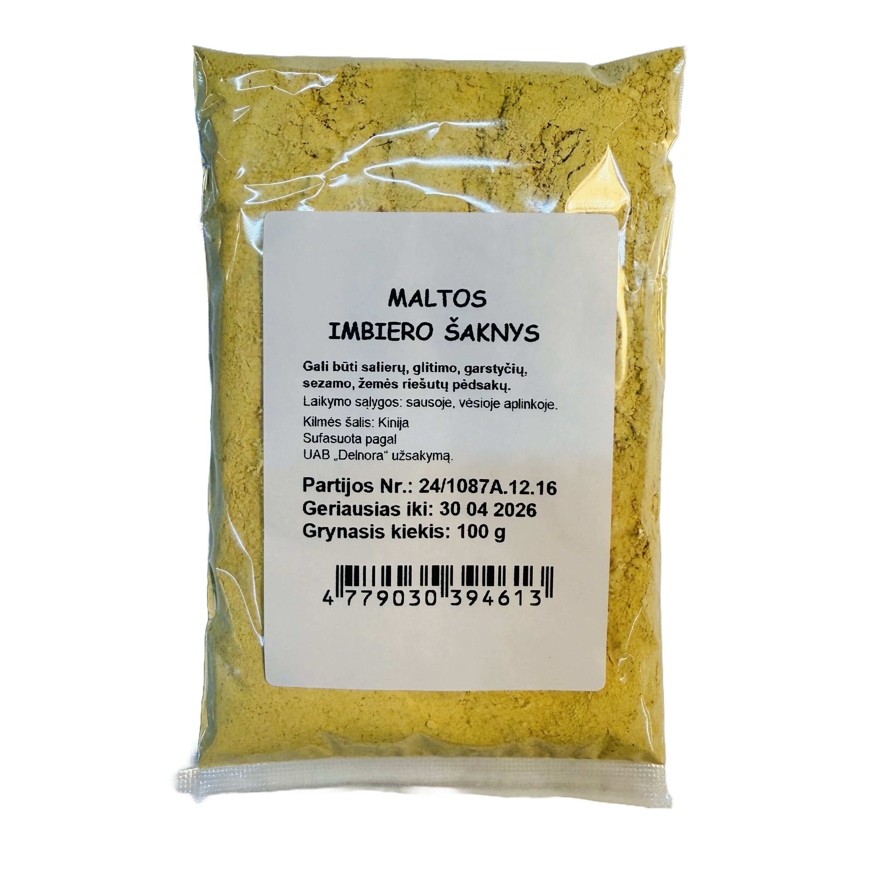 Imbieras maltas, 100g