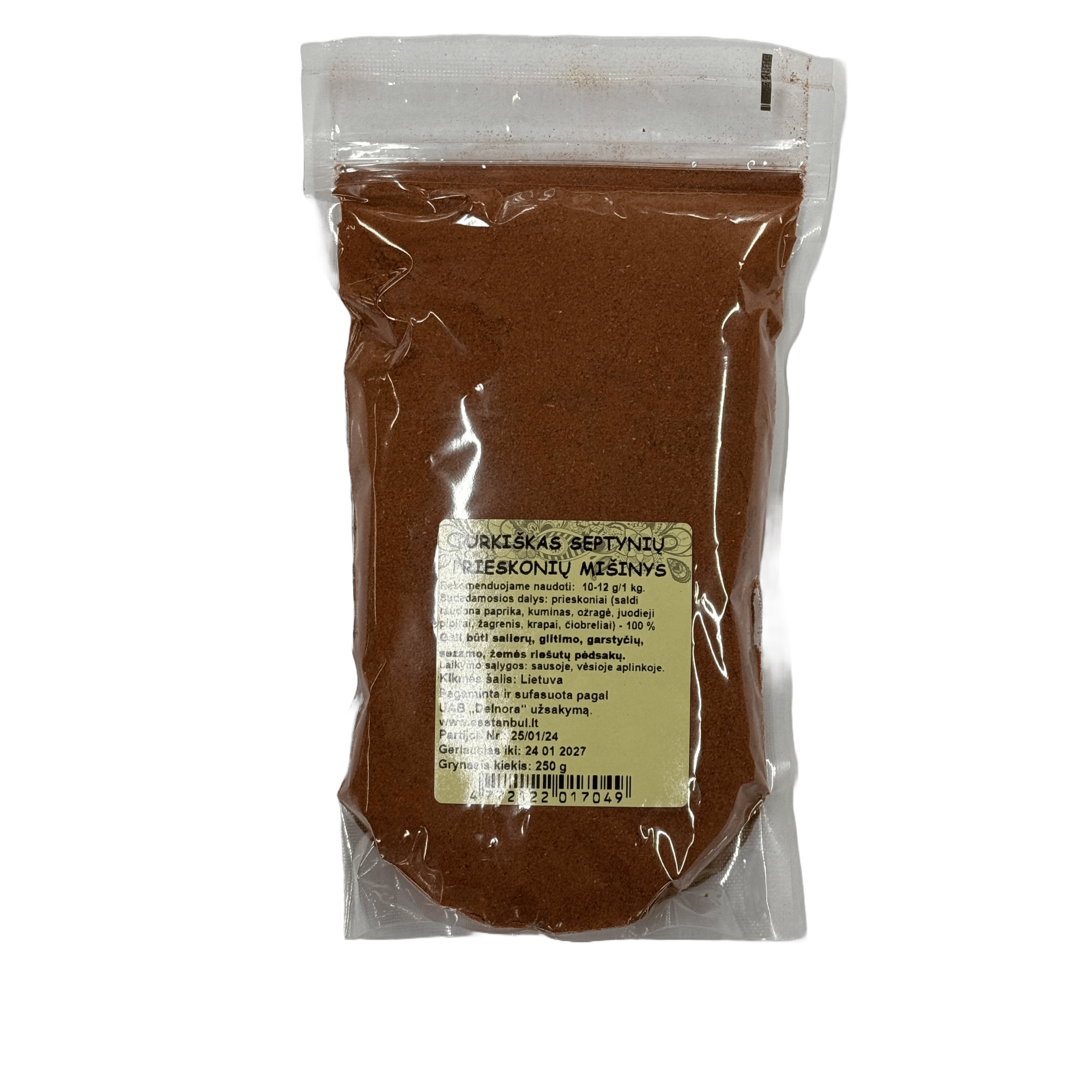 Turkiškas septynių prieskonių mišinys, 250g