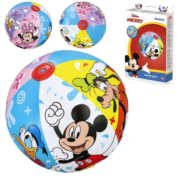 Paplūdimio kamuolys Bestway Disney, 51cm