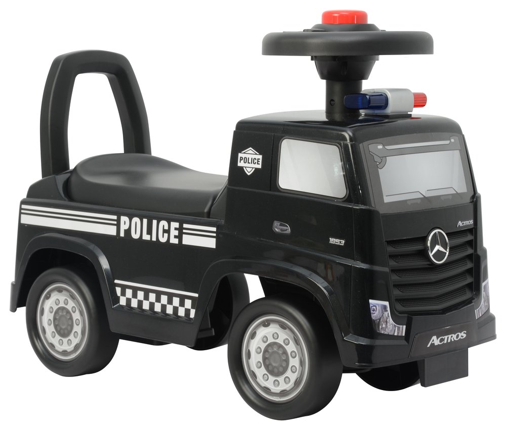 Paspiriamas automobilis - Mercedes Actros Police Rider 3316A, juodas