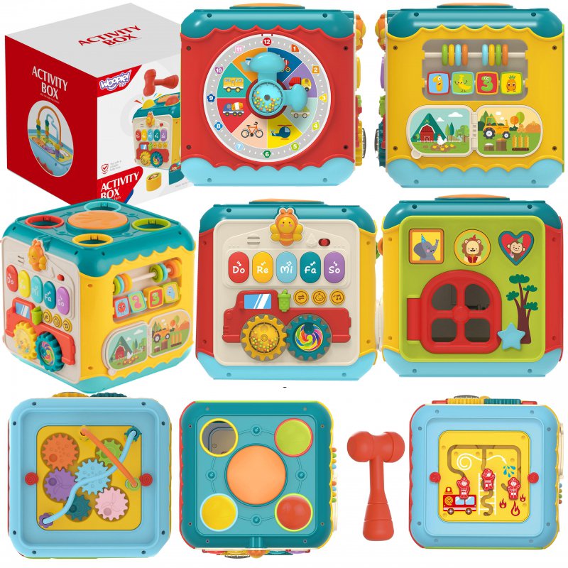 Daugiafunkcinis kubas - 6-in-1 Activity Box