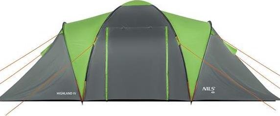 NC6431 KEMPINGO PALAPINĖ GREEN-GRAY HIGHLAND IV NILS CAMP