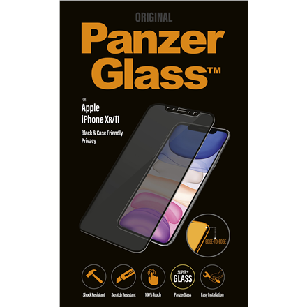 PanzerGlass E2E Super+ iPhone Xr/11 Privacy|P2665