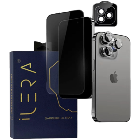iLera Sapphire Ultra + Glass for iPhone 16 Pro|ILSPDL16PR