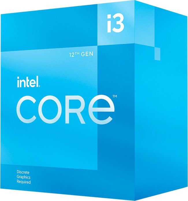 Processor Intel Core i3-12100F, 3.3 GHz, 12 MB, BOX (BX8071512100F)
