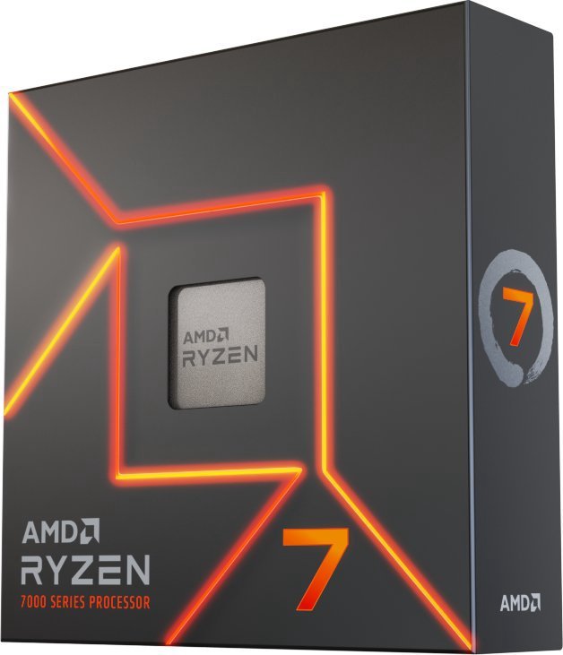 Processor AMD Ryzen 7, 7700X, 4.5 GHz, 32 MB, BOX (100-100000591WOF)