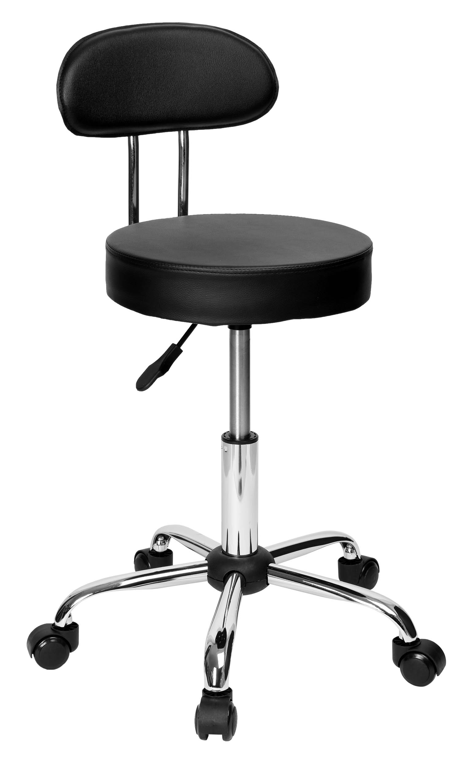 Kosmetinė kirpimo taburetė Gamma black