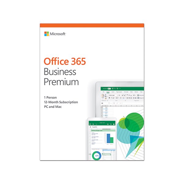 Progr. įr. MS Office 365 Business Premium (2019) EN 12 mėn. / KLQ-00388