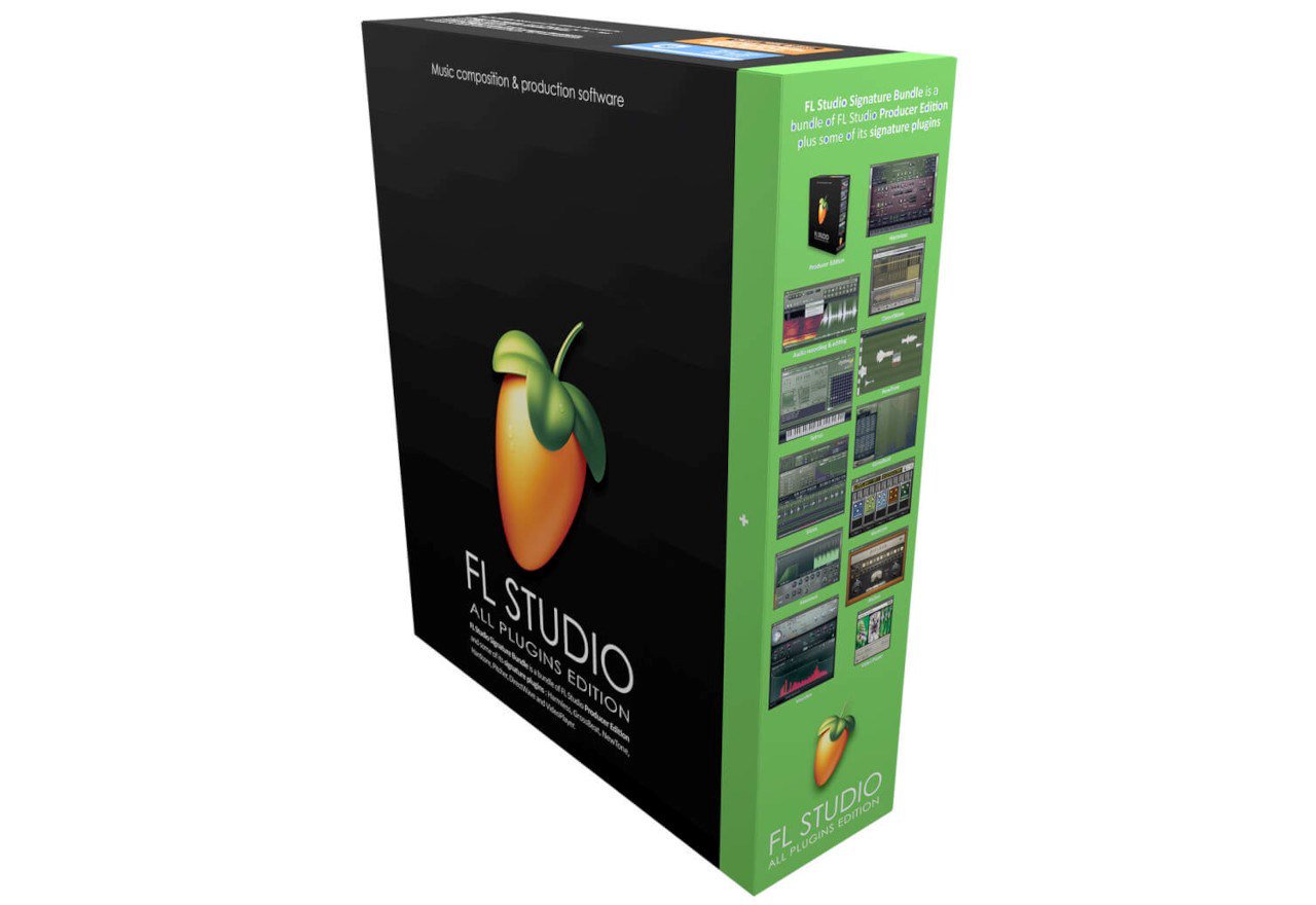 FL Studio 20 - All Plugin Bundle BOX - muzikos gamybos programinė įranga