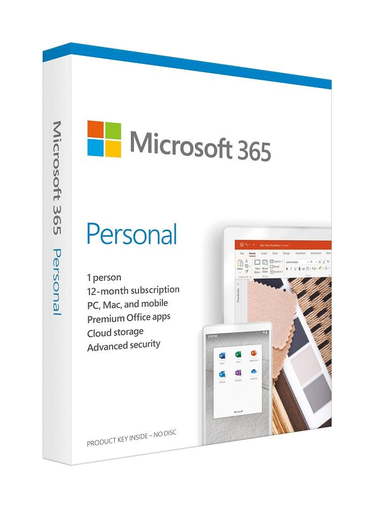 Progr. įr. MICROSOFT 365 PERSONAL/ENG 1Y P6 QQ2-00989 MS