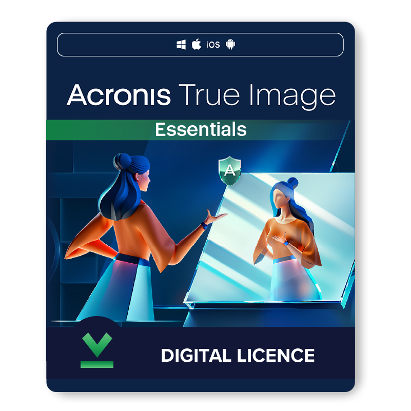 Acronis True Image Essentials | Various Device and Term Options - Digital Licence