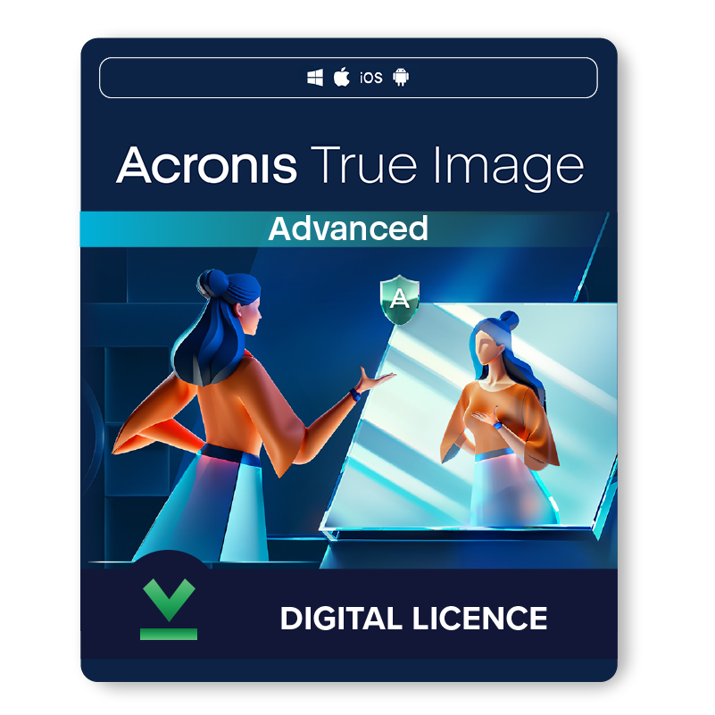 Acronis True Image Advanced | 1 Year | Various Device Options - Digital Licence