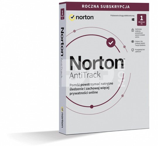 Norton Antitrack BOX PL 1User 1Device 1Year 21427514
