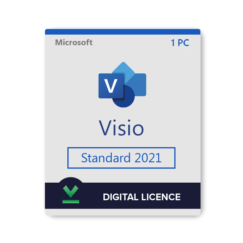 Microsoft Visio Standard 2021 Digital Licence
