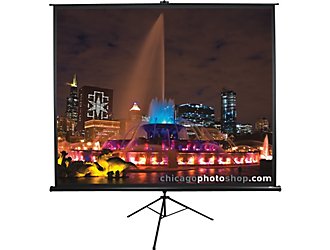 Elite Screens | Tripod Series | T119UWS1 | Diagonal 119 " | 1:1 | Viewable screen width (W) 213 cm | Black