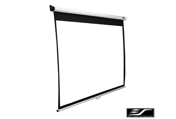 Elite Screens | M85XWS1 | Diagonal 215 cm | 1:1 | Viewable screen width (W) 152.4 cm | White