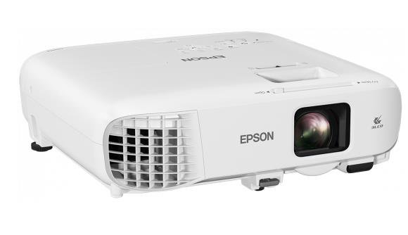 Projektorius EPSON EB-E203, 3LCD, XGA (1024x768), 3400 ANSI lumens, White V11H981040