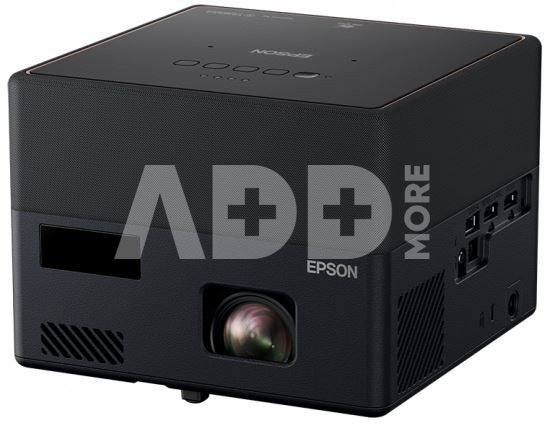 Epson EF-12 Laser WXGA projector 1280x720/1000Lm/16:9/2500000:1, Black