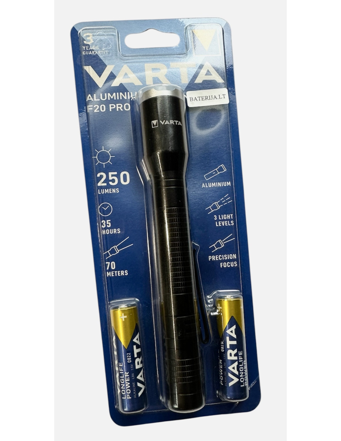 Varta 16607 Aluminium Lights F20 Pro