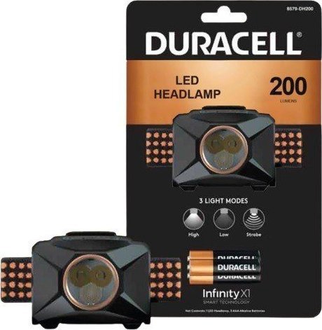 Headlight Duracell Headlight 200 LM