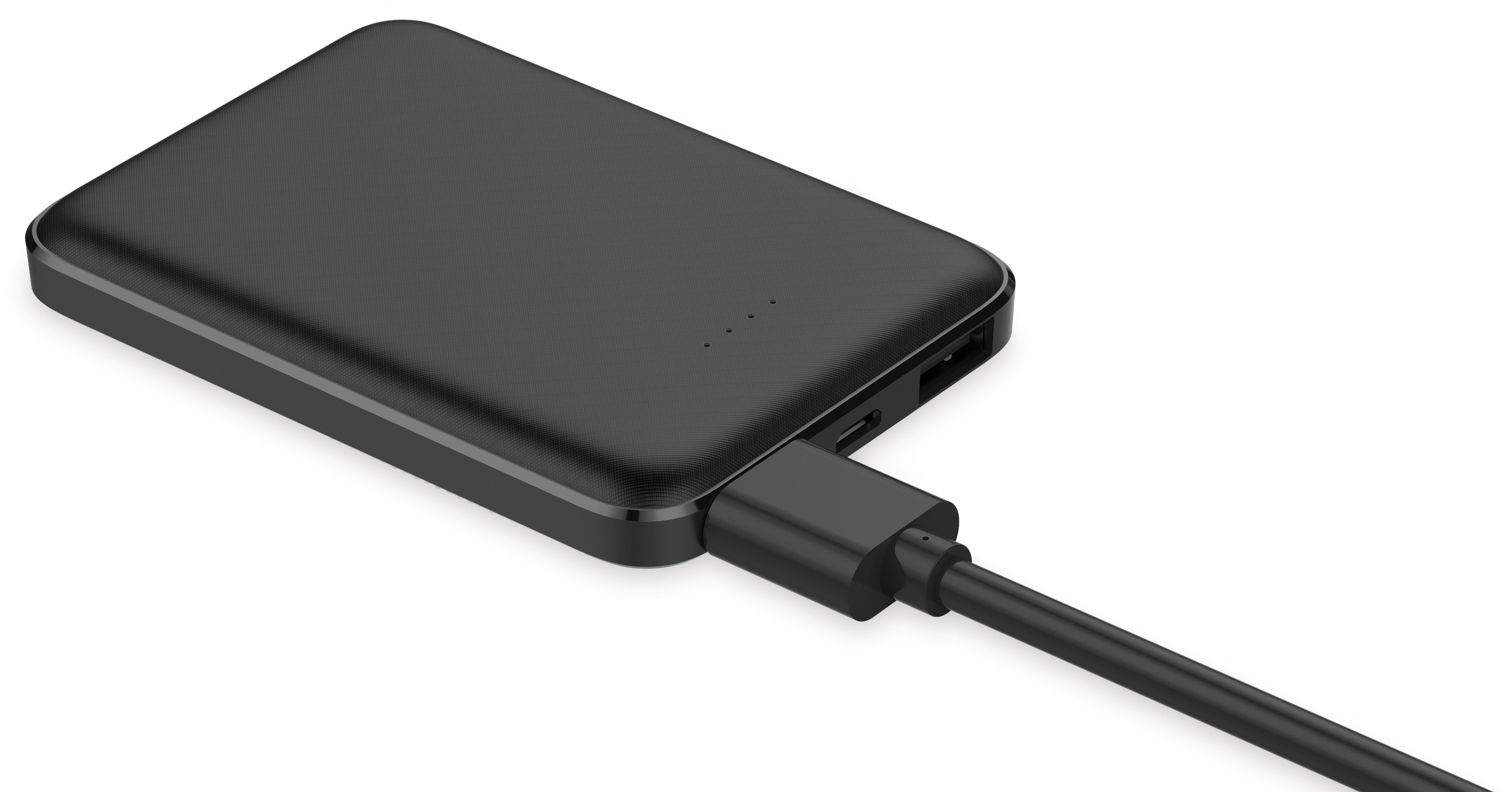 Išorinė baterija Platinet 5000mAh Polymer, black (44815)