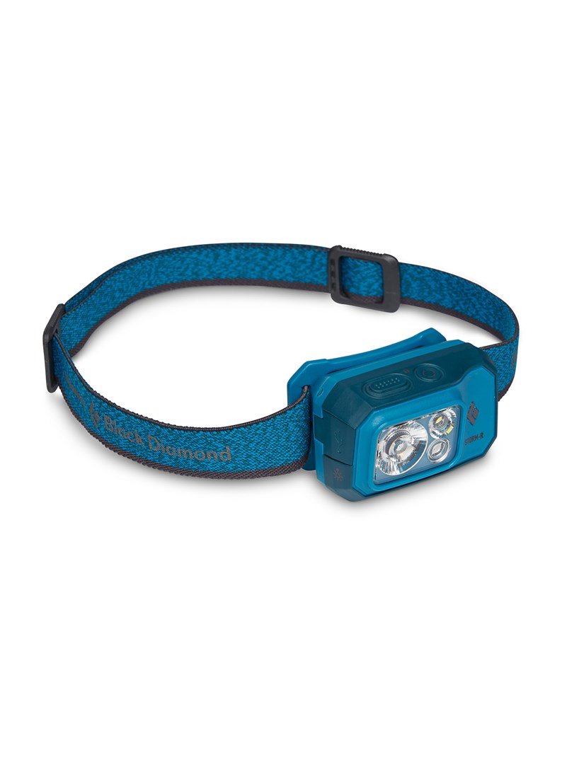 Galvos žibintas Black Diamond STORM 500-R HEADLAMP AZUL