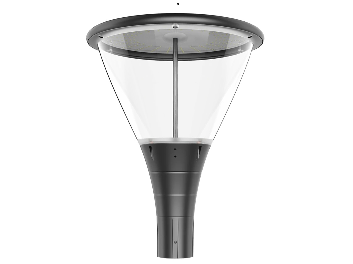 Parko šviestuvas NOLINA, 230Vac, 30W, 4500lm, juodas