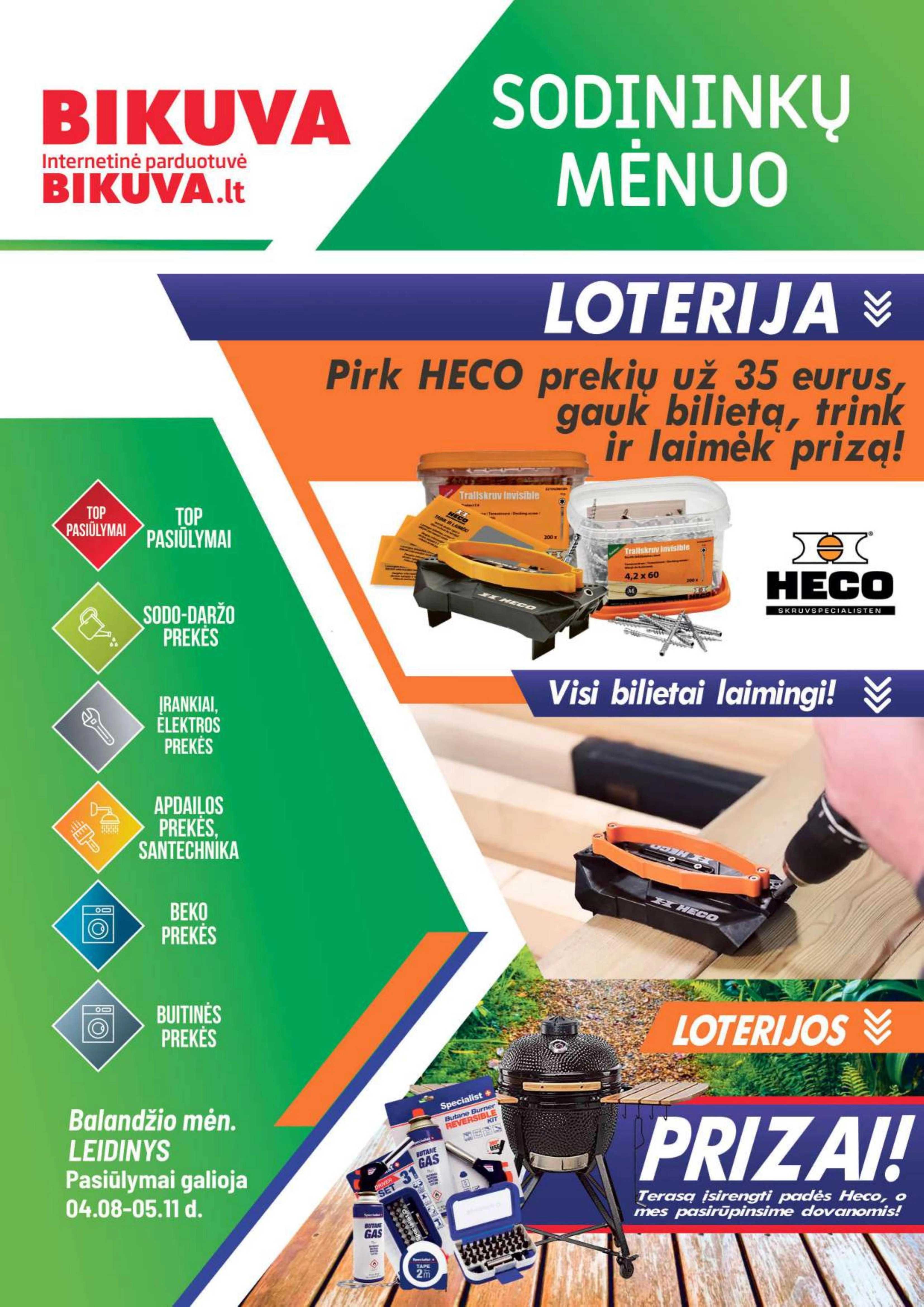 BIKUVA akcijų leidinys
