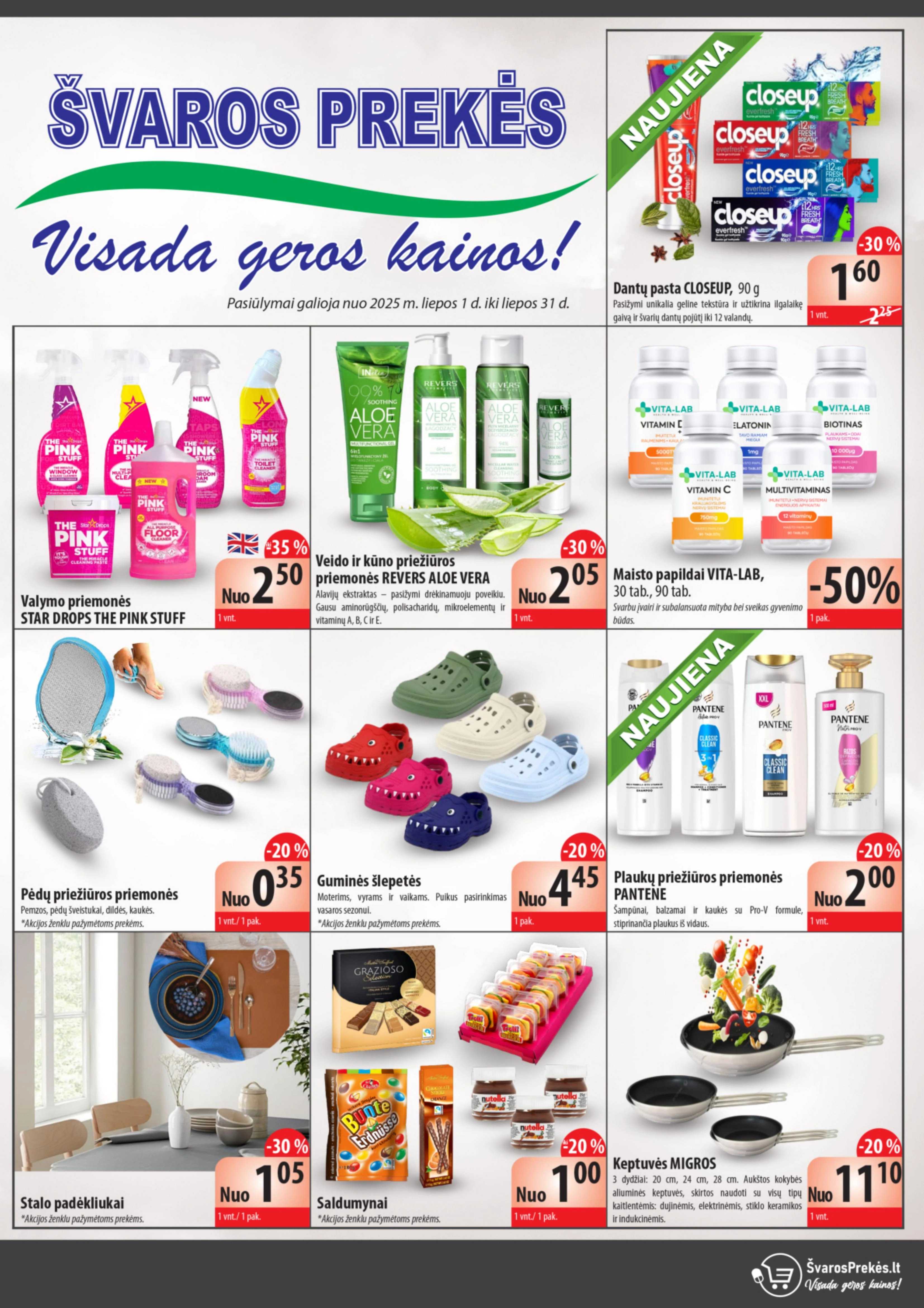 ŠVAROS PREKĖS akcijų leidinys