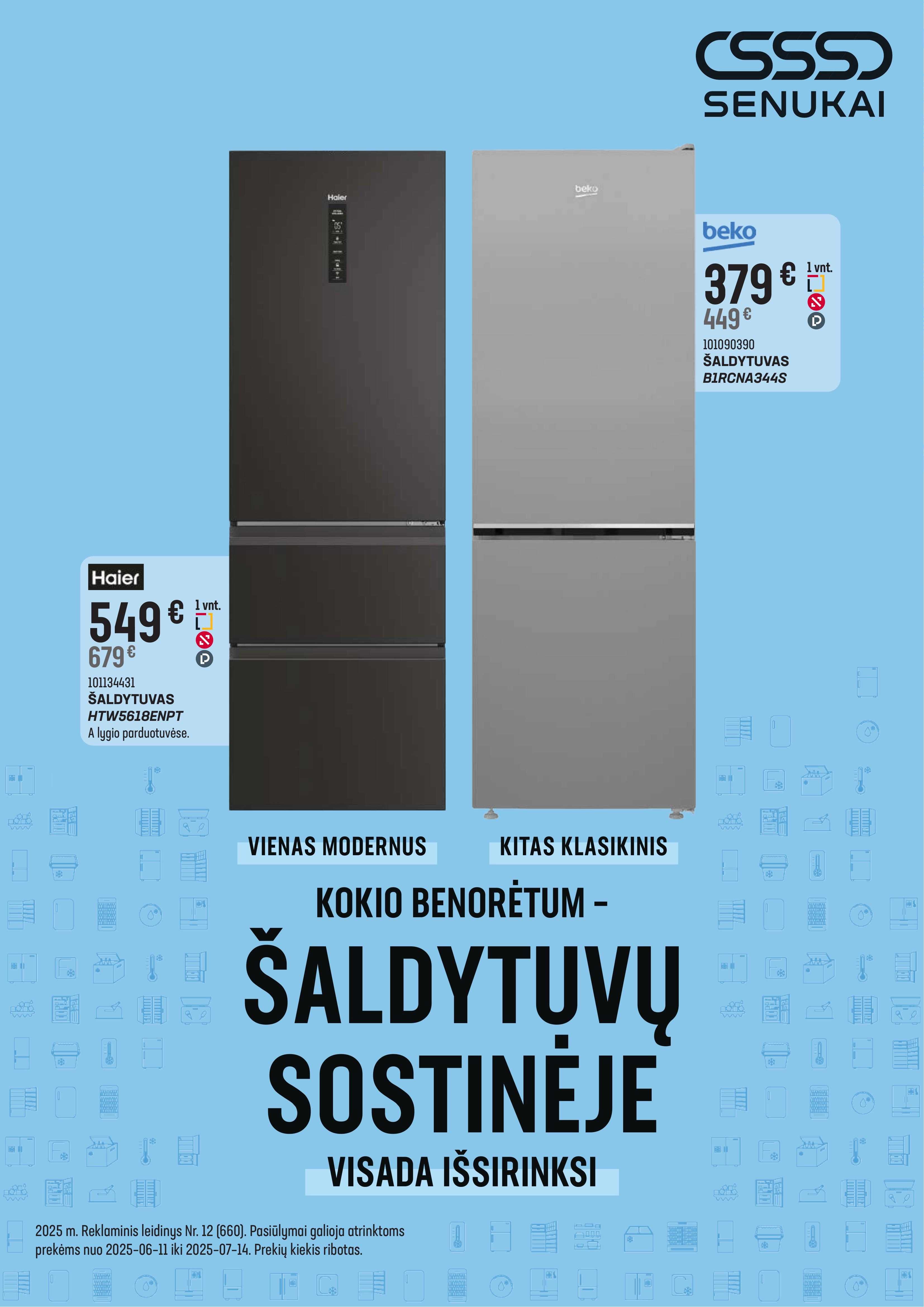 SENUKAI akcijų leidinys Nr. 12