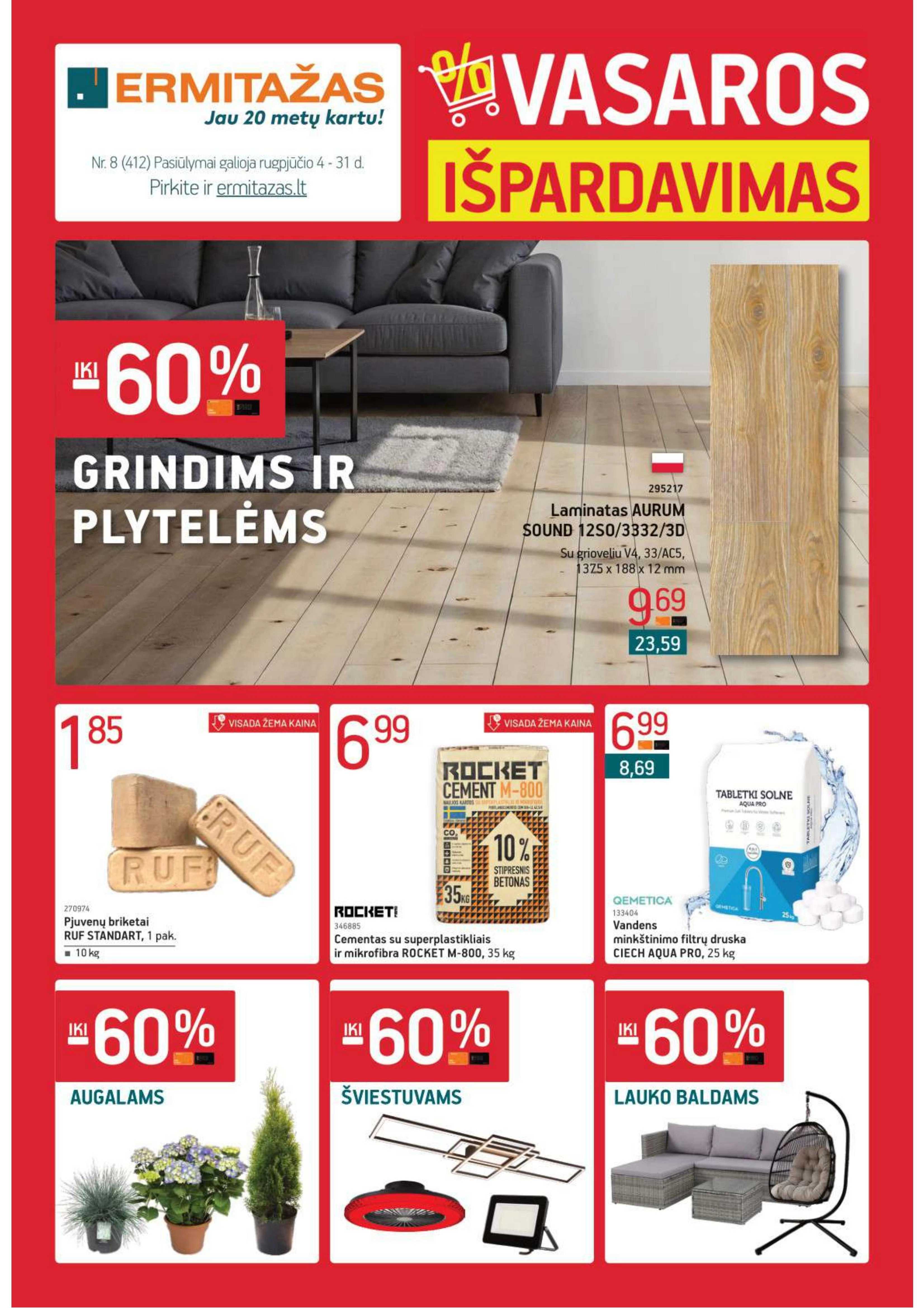 ERMITAŽAS akcijų leidinys Nr. 8