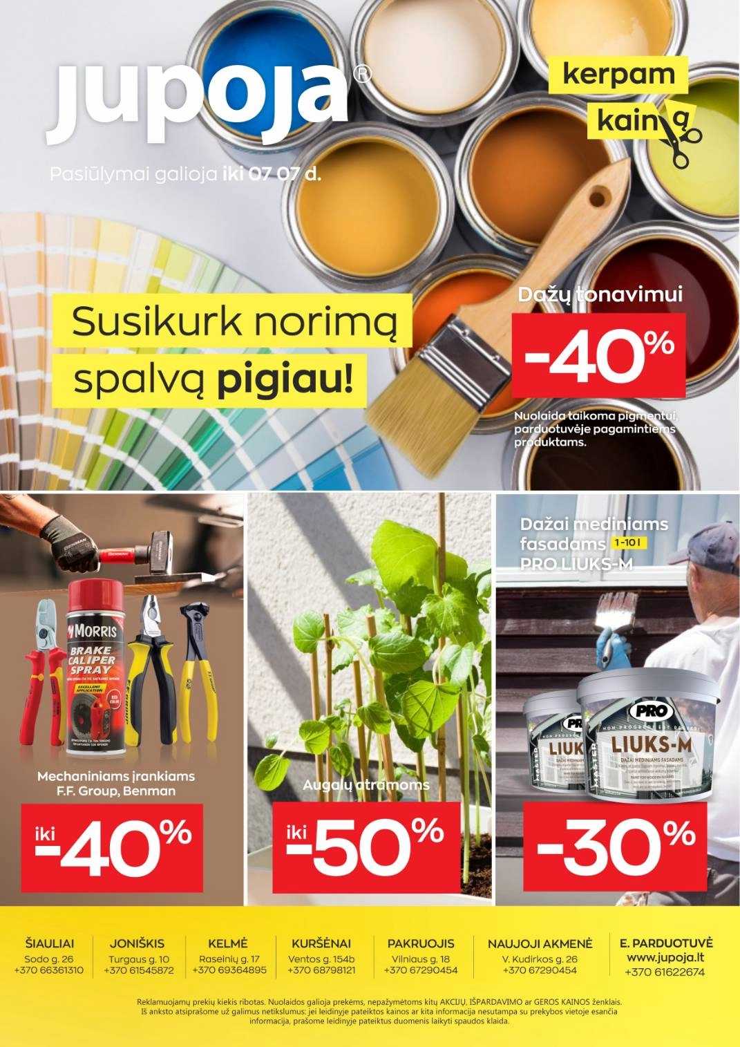 JUPOJA akcijų leidinys