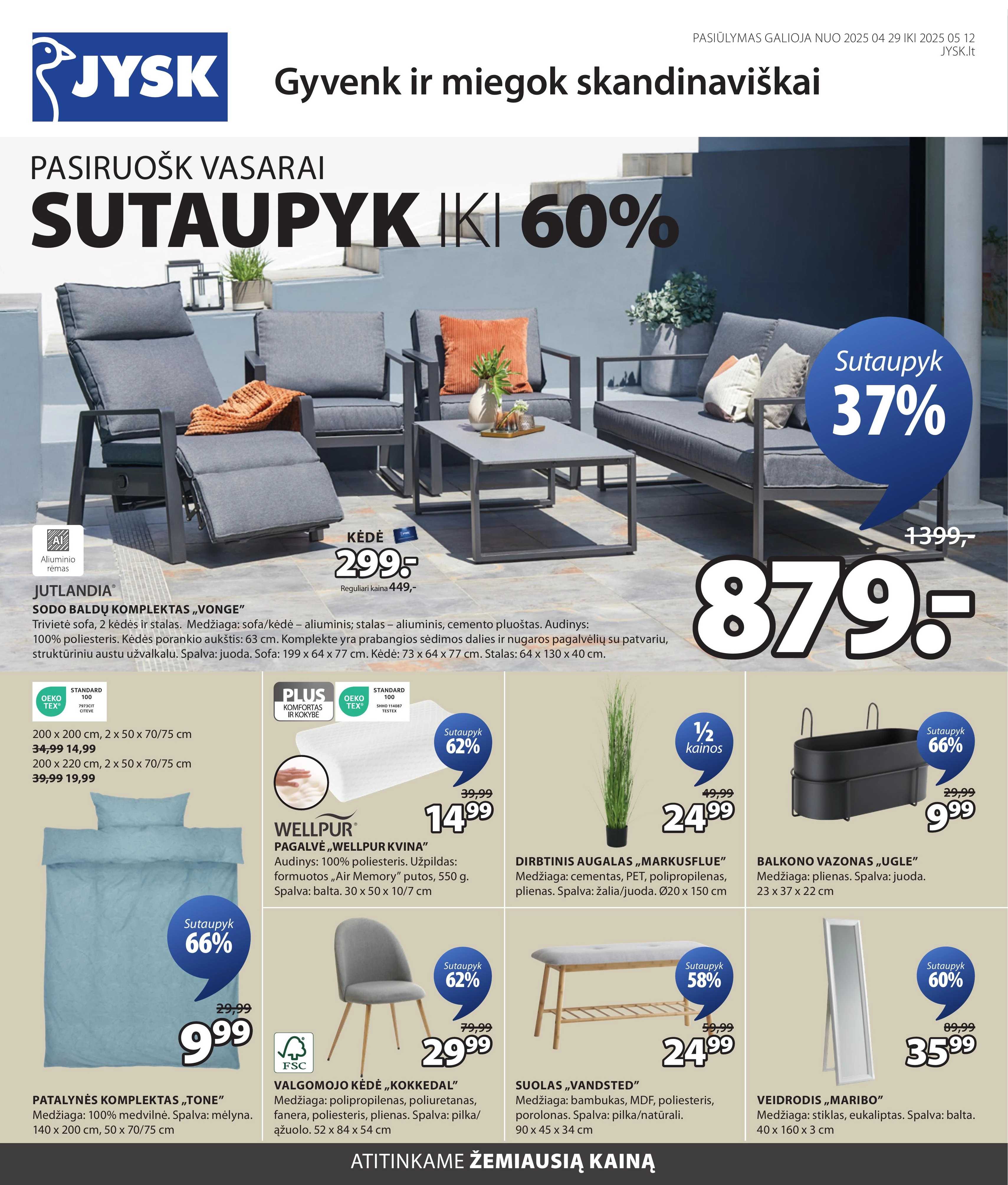 JYSK akcijų leidinys