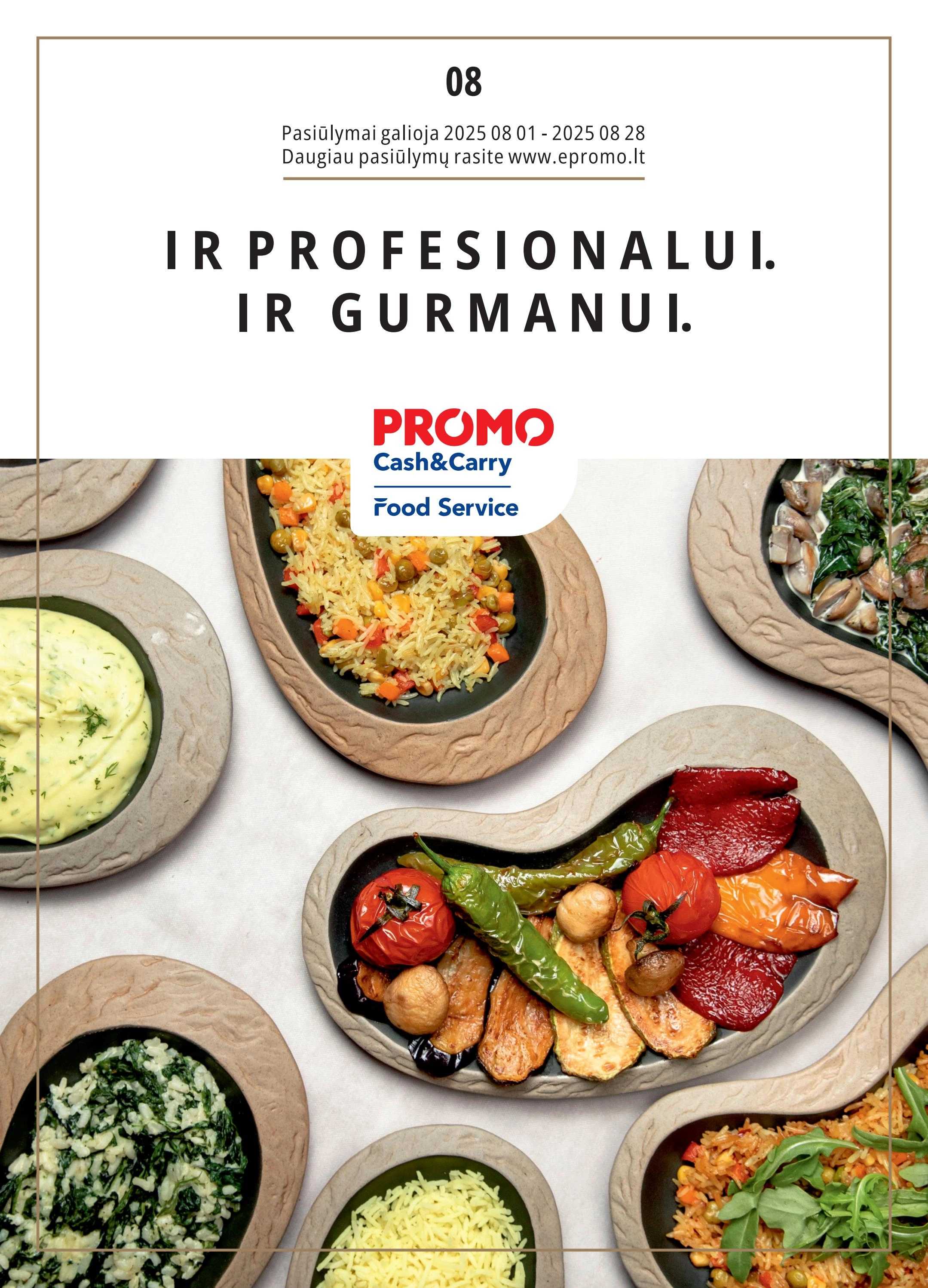 PROMO Food Service akcijų leidinys