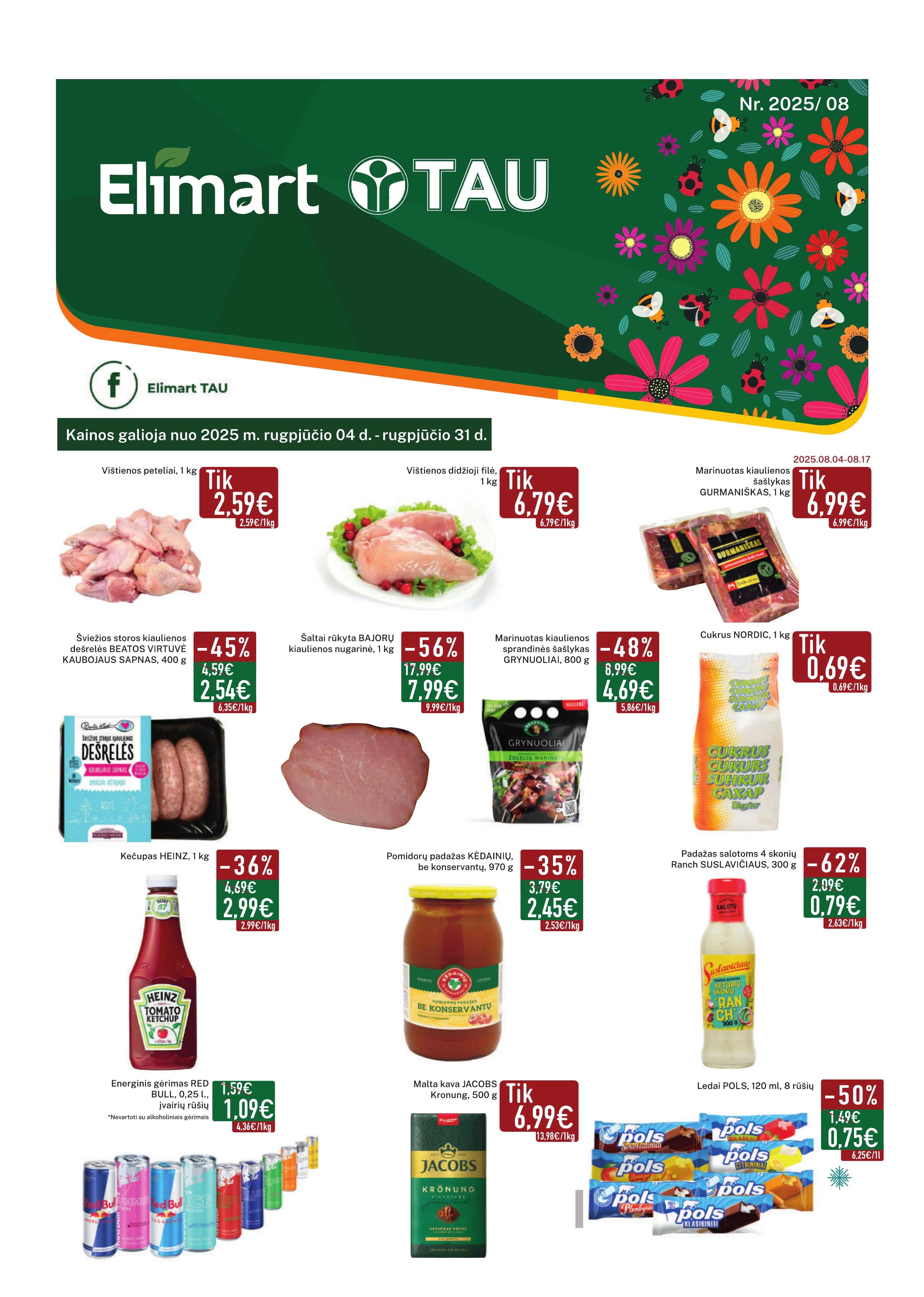 ELIMART, TAU akcijų leidinys Nr. 8