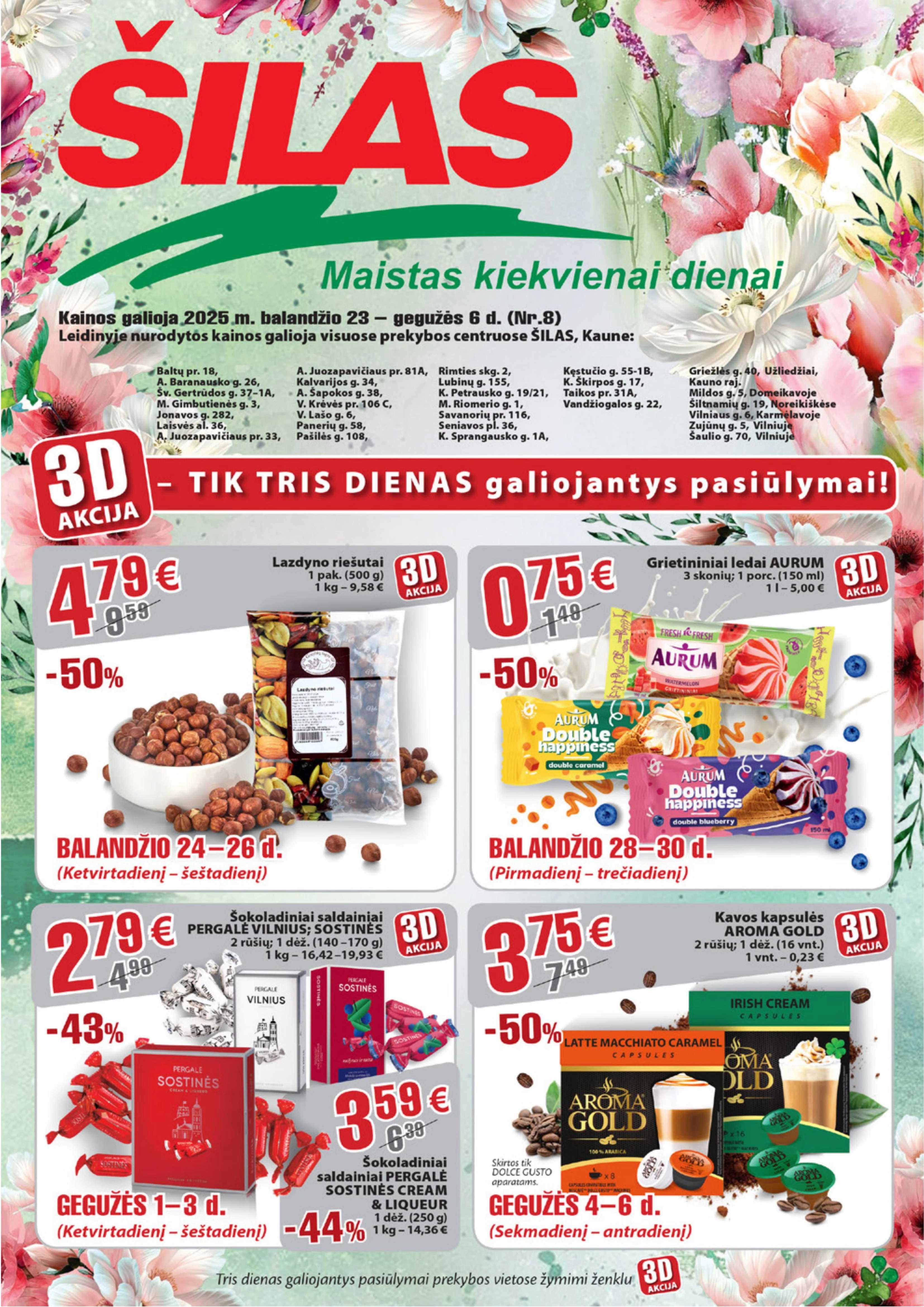 ŠILAS akcijų leidinys Nr. 8