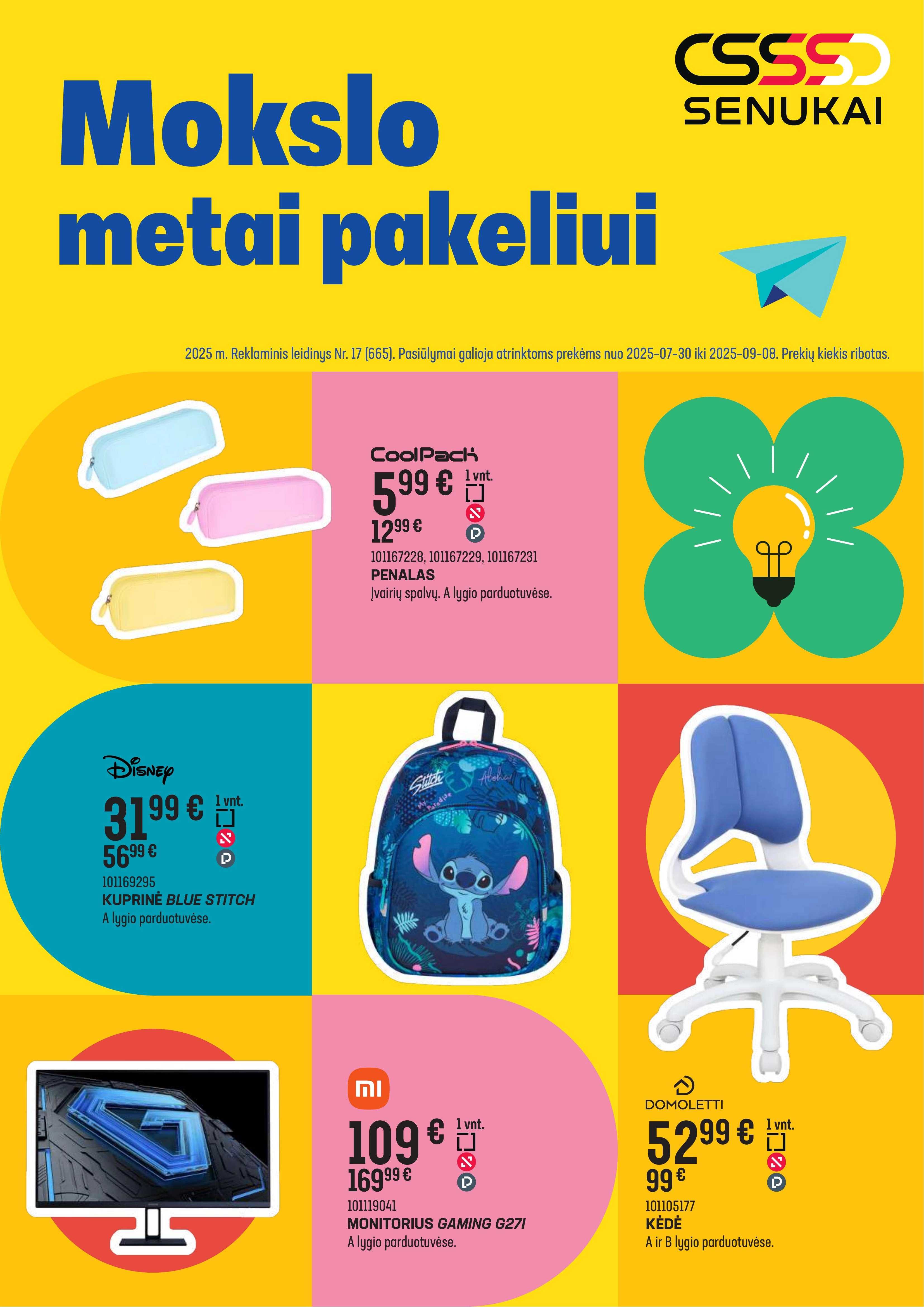 SENUKAI leidinys „Mokslo metai pakeliui“