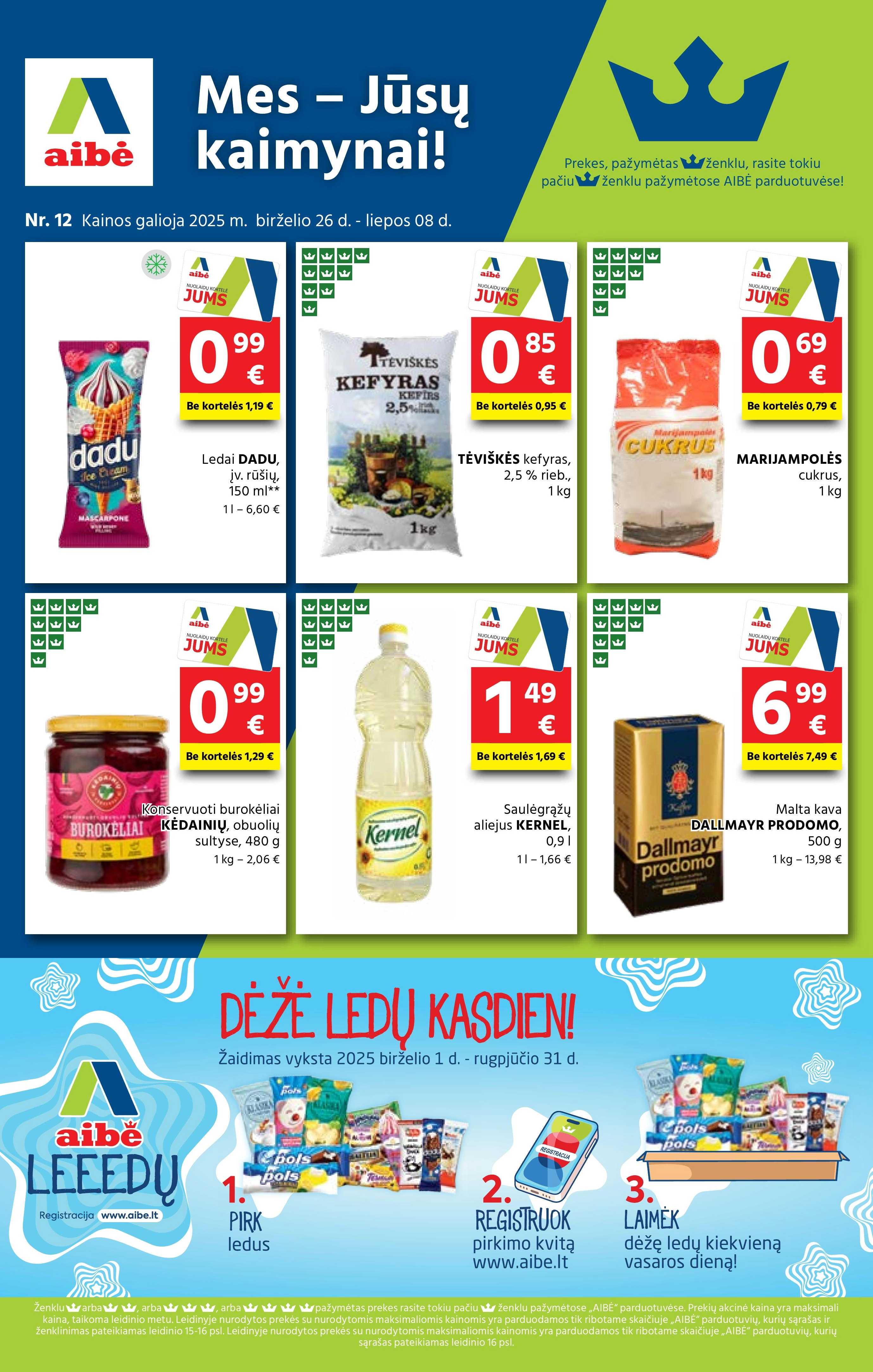 AIBĖ akcijų leidinys Nr. 12
